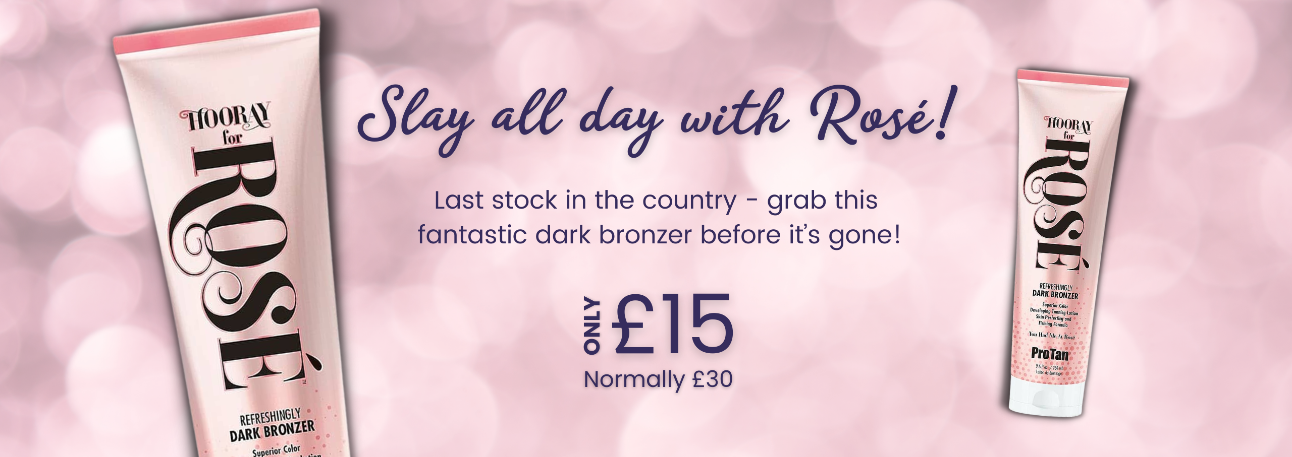 Hooray for Rose bronzer normally £30, now only £15