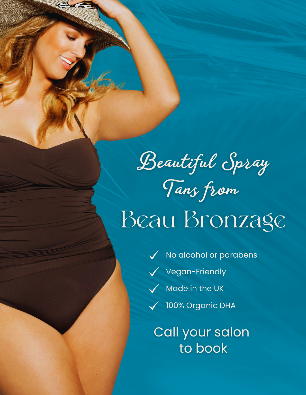 Beautiful spray tans from Beau Bronzage - vegan, organic and cruelty-free