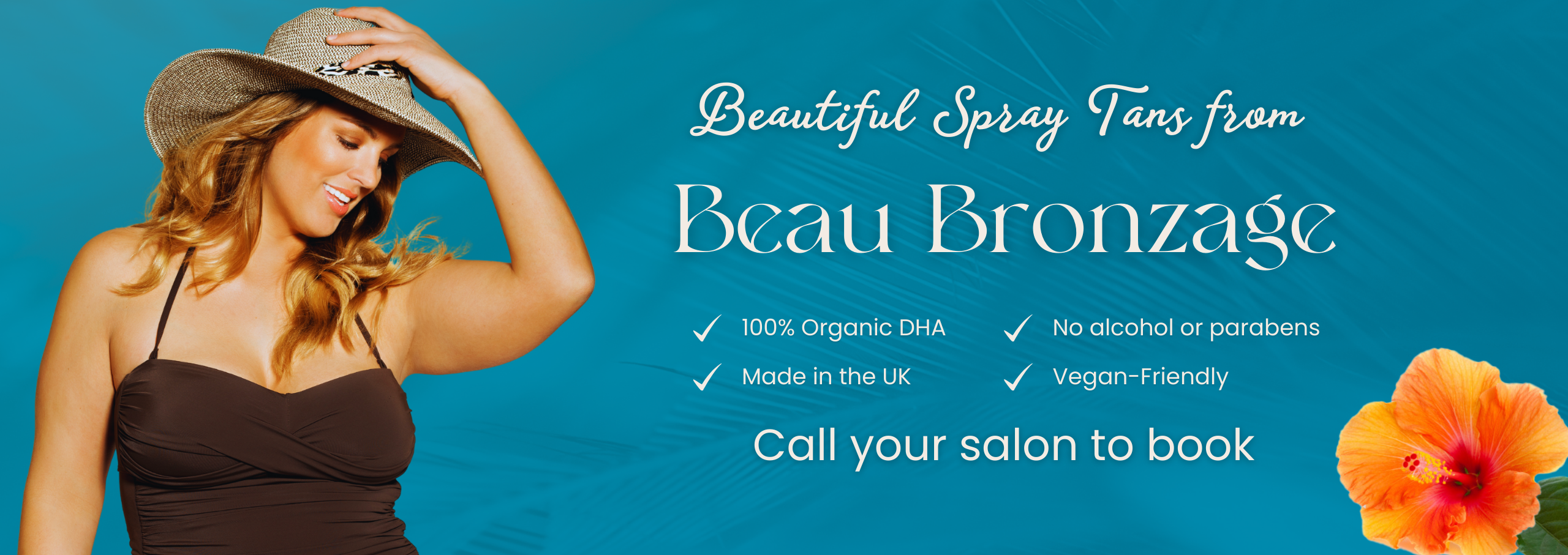 Beautiful Spray Tans from Beau Bronzage - vegan, organic DHA that's cruelty-free